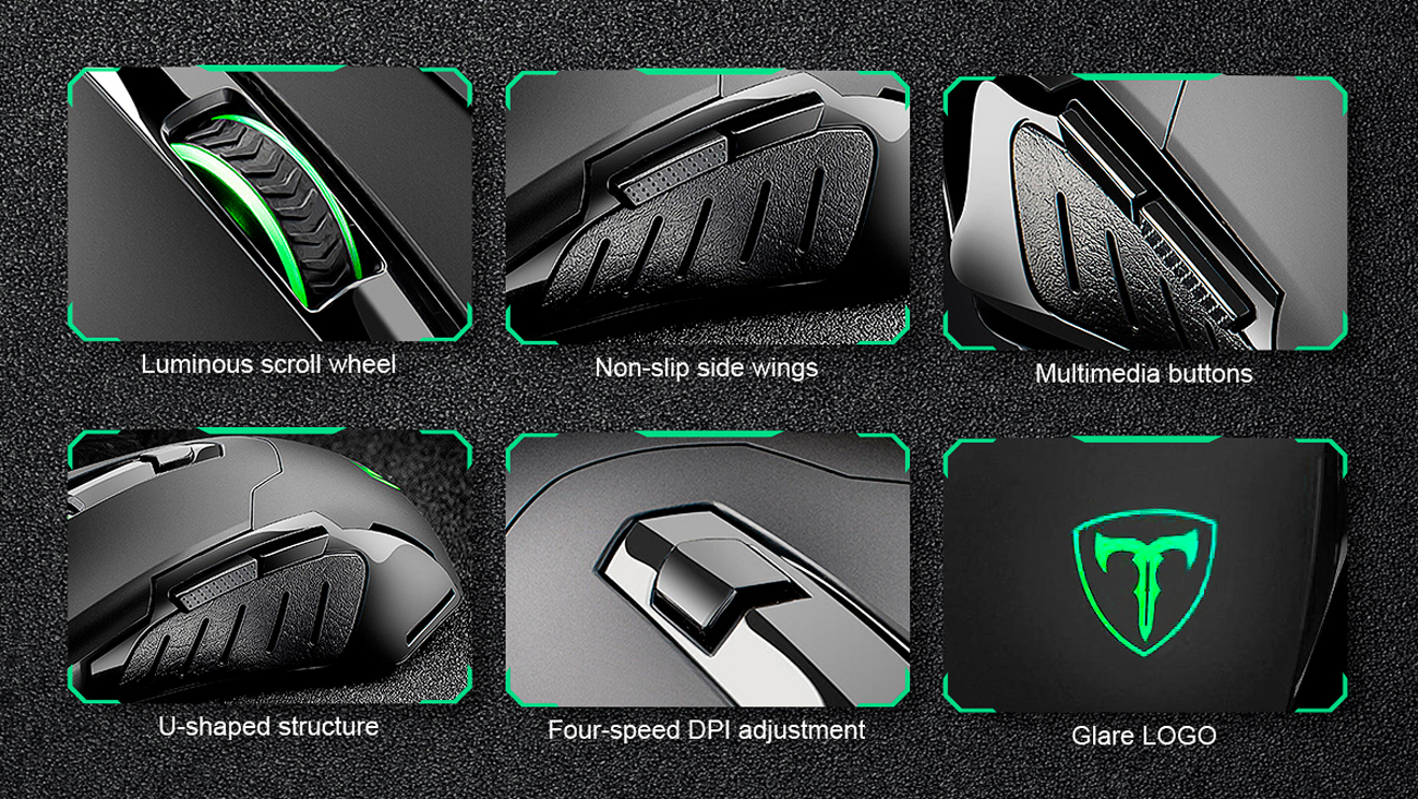 TROPRO Gaming Mice-GM002